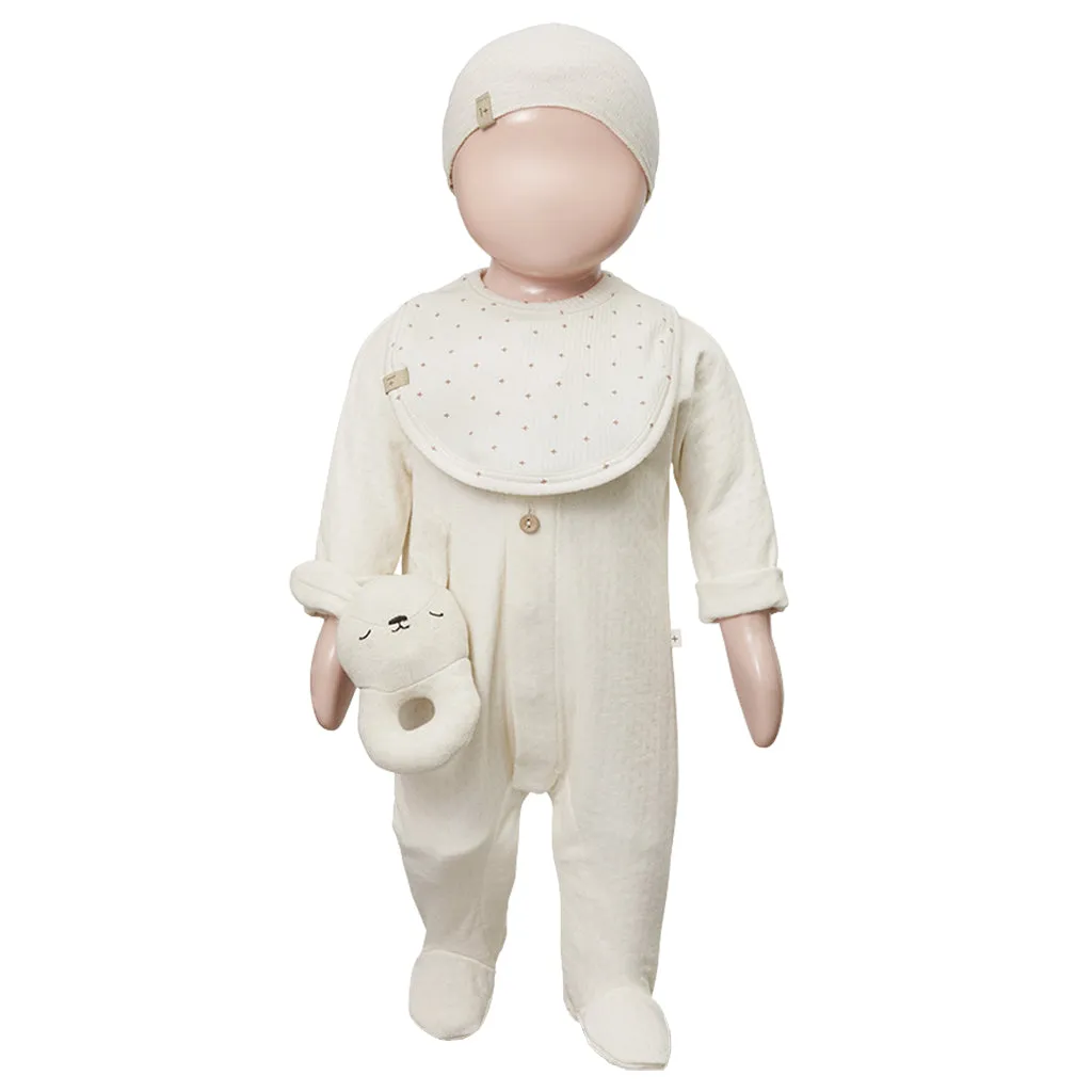 1+ In The Family Baby Charlot Jumpsuit Ivory Cream