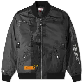 AAPE Quilted Liner JacketBlack