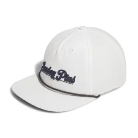 adidas Sunday Pins Leather Cord Corduroy Cap - White