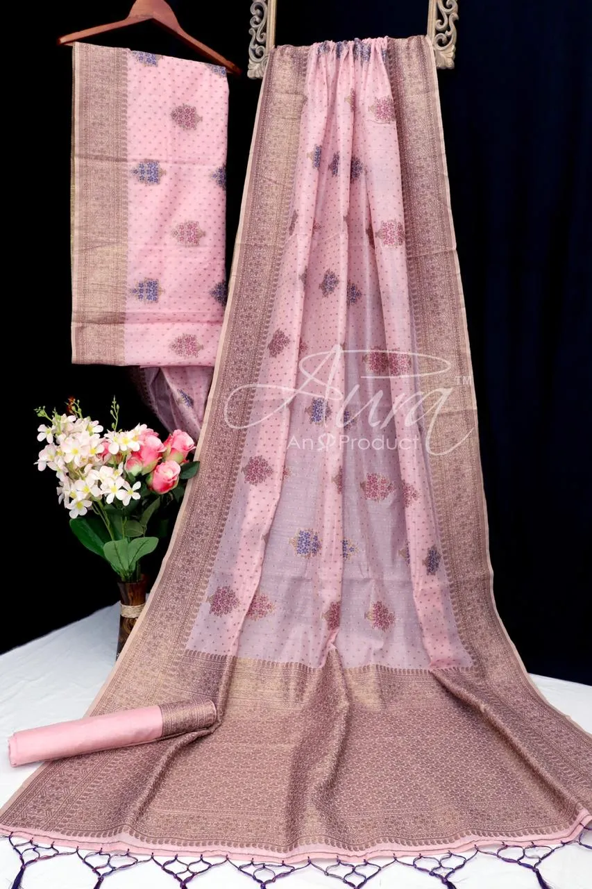 Aura Sarees Presents Aaliyah Soft Cotton Fancy Designer Sarees