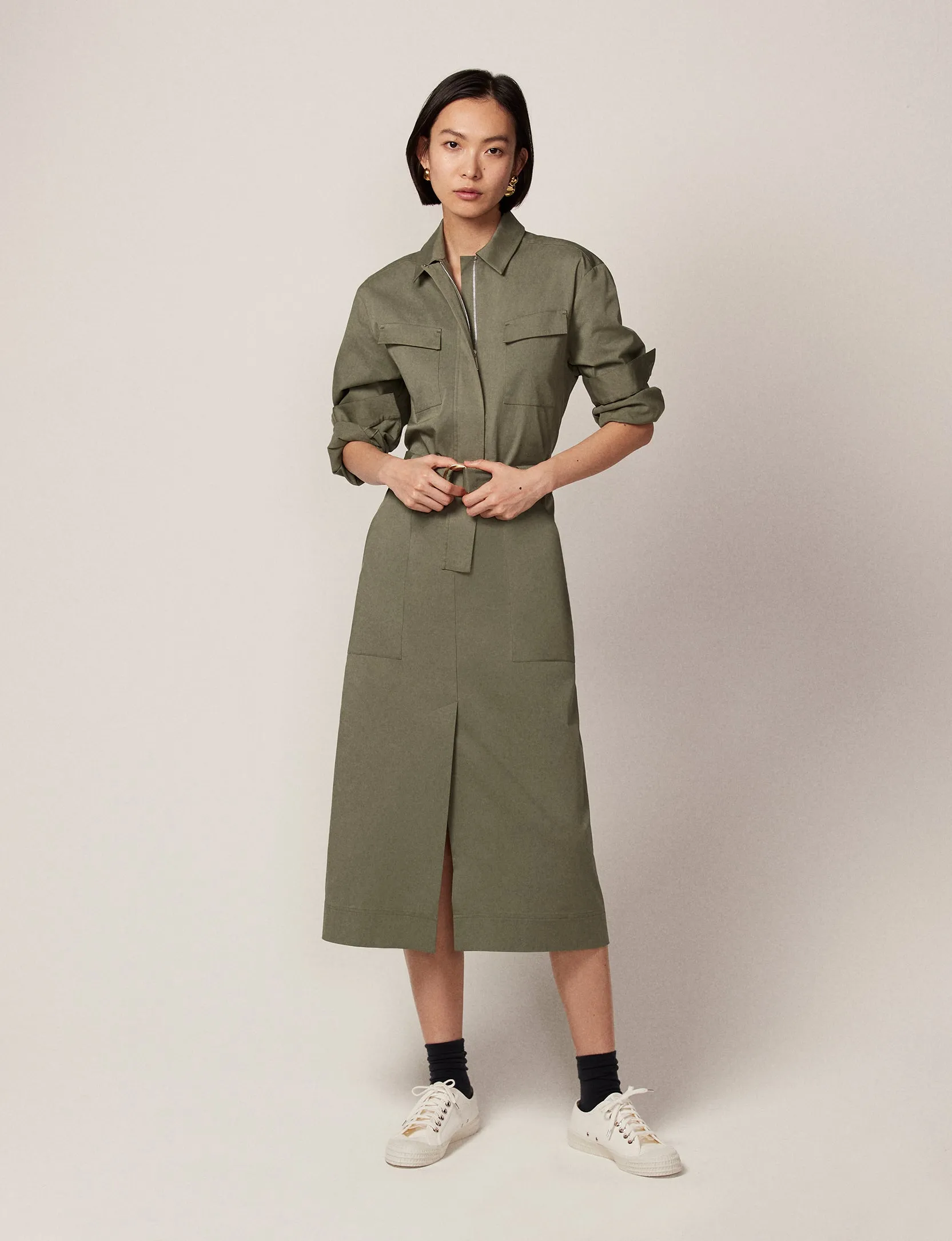 Belted Utility Dress - Resale