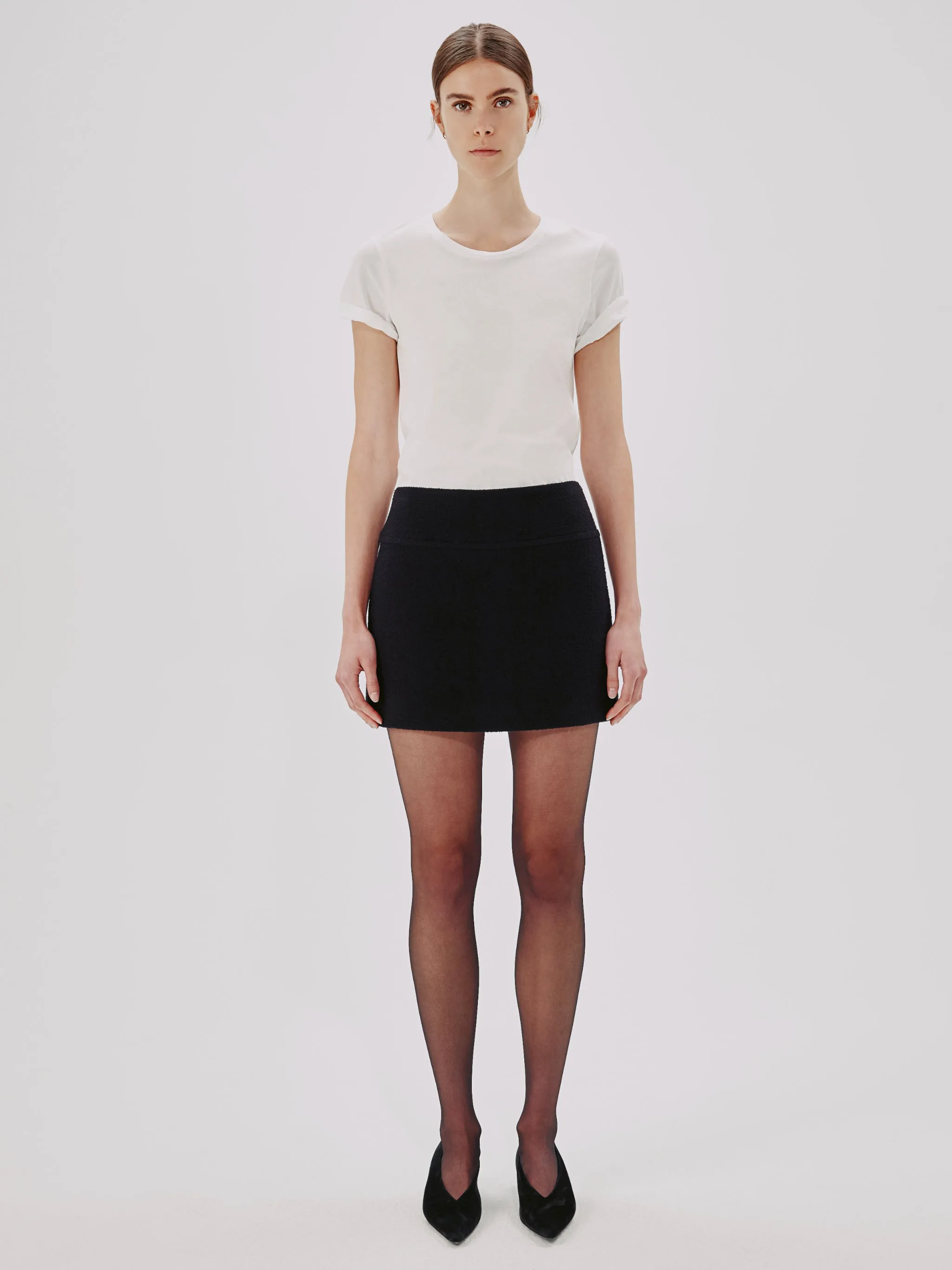 Boucle Short Skirt