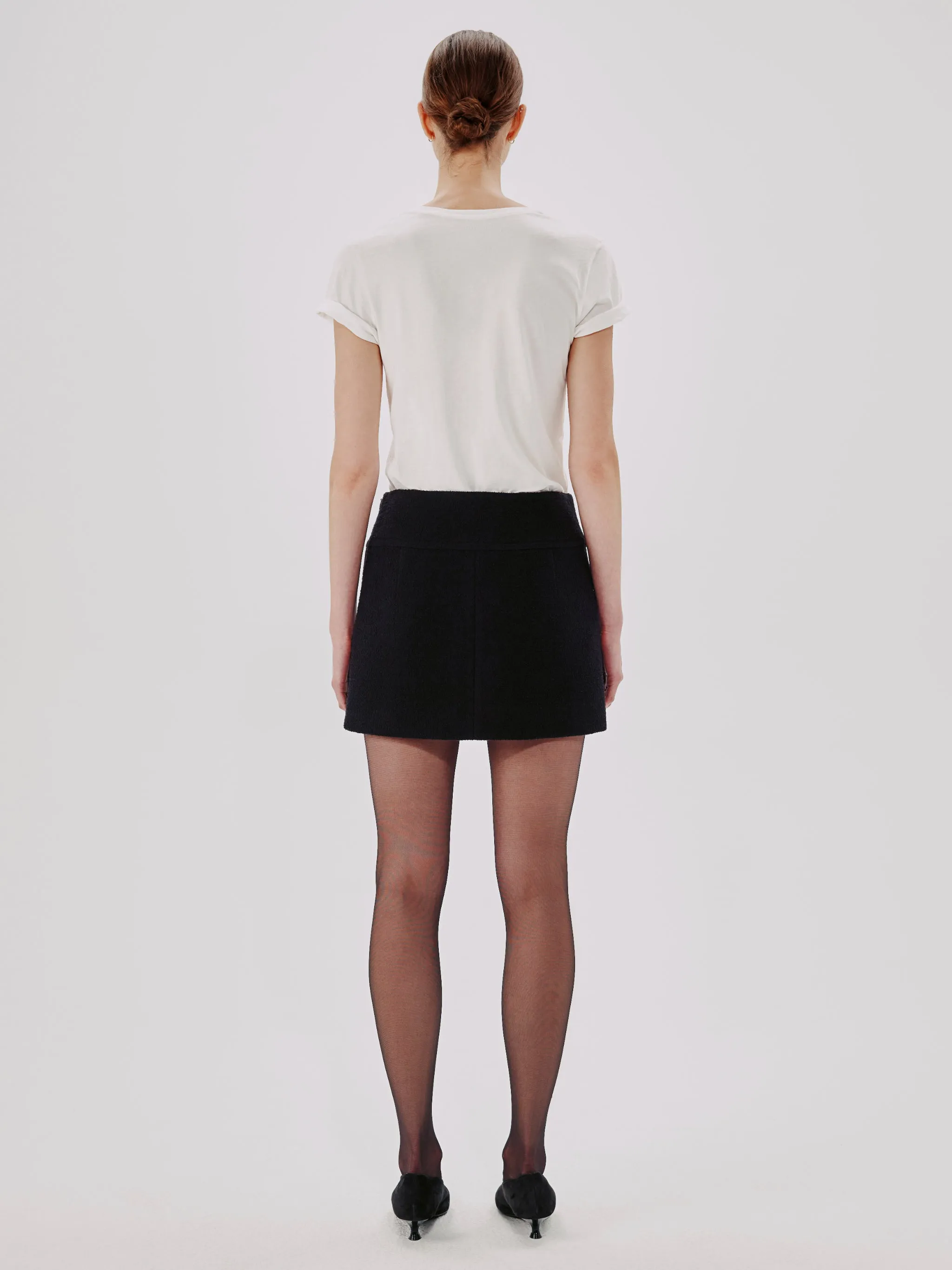 Boucle Short Skirt