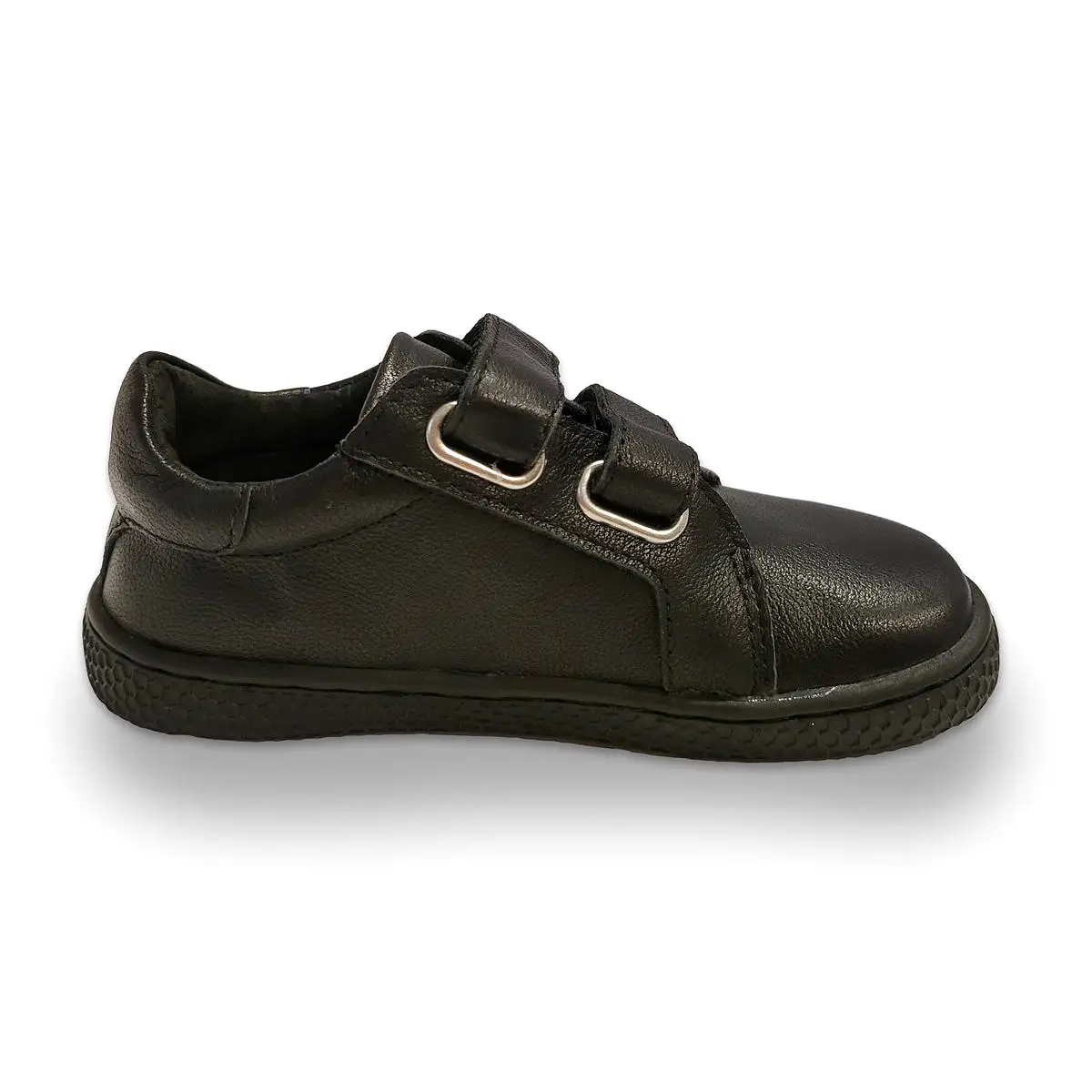 Bprimal Kids - Classic - Blackout (Leather) School Shoes