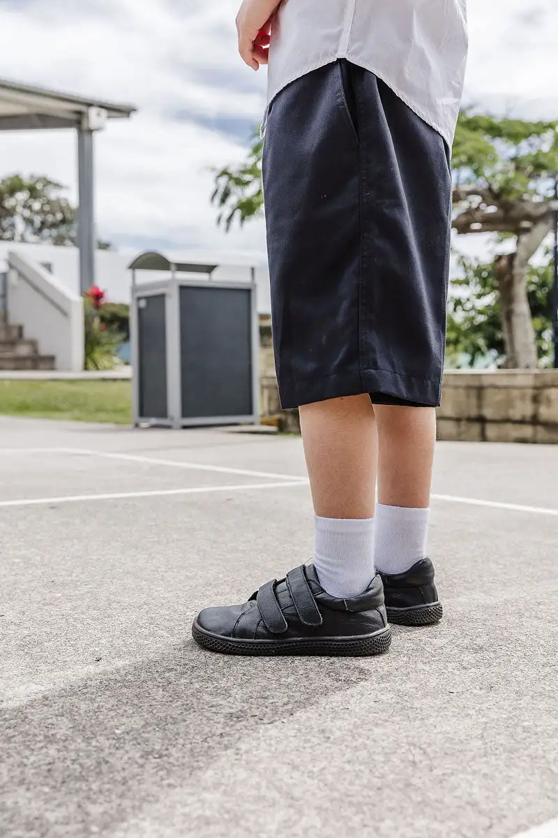 Bprimal Kids - Classic - Blackout (Vegan) School Shoes