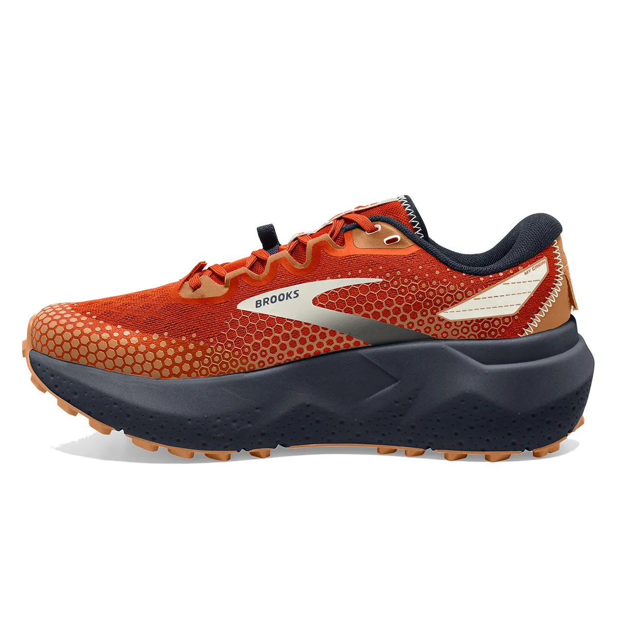 Brooks Caldera 6 Mens | Rooibos/biscuit/peacoat