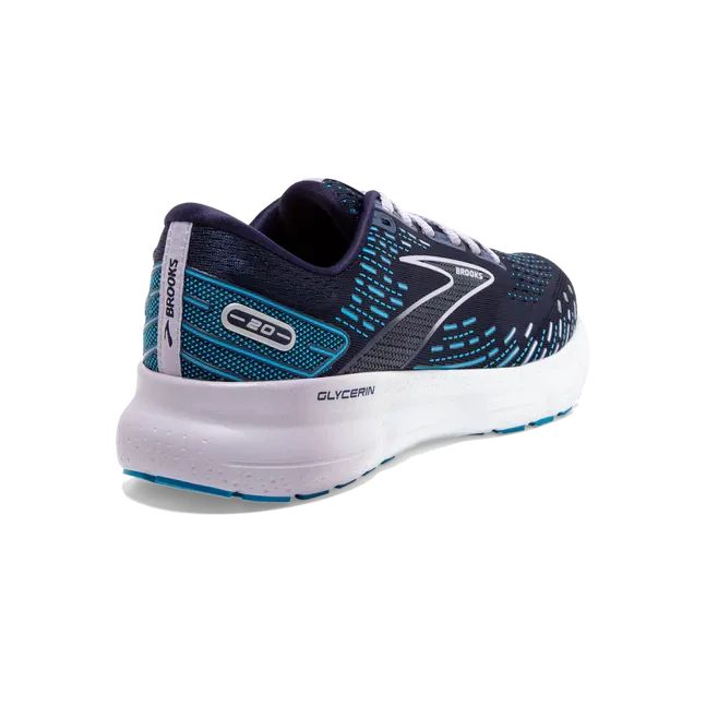 Brooks Glycerin 20 (Peacoat/Ocean/Pastel Lilac) - Women's