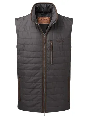 Brora Quilted Gilet                             Charcoal