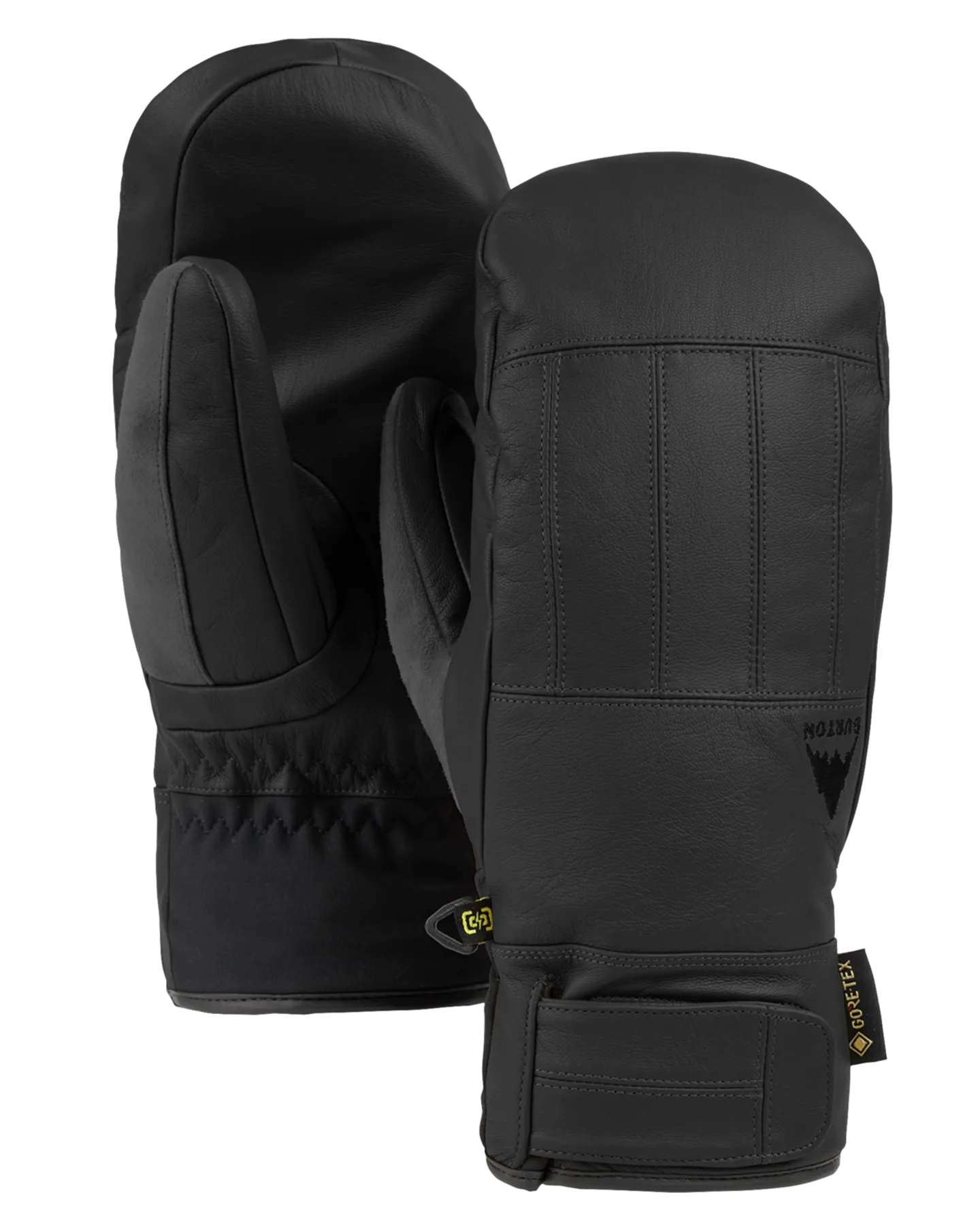 Burton Men's Gondy Gore-Tex Leather Snow Mittens - True Black