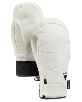 Burton Women's Gondy Gore-Tex Leather Snow Mittens - Stout White