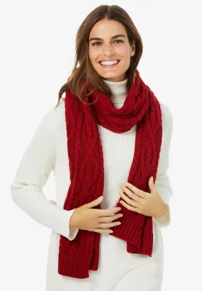 Cable Knit Scarf