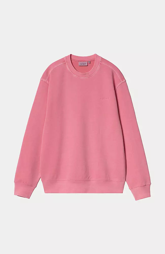 Carhartt Duster Script Sweat Charm pink