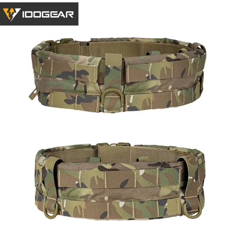 Ceinture tactique / militaire MRB à dégagement rapide MOLLE 295g Idogear - MC 3424