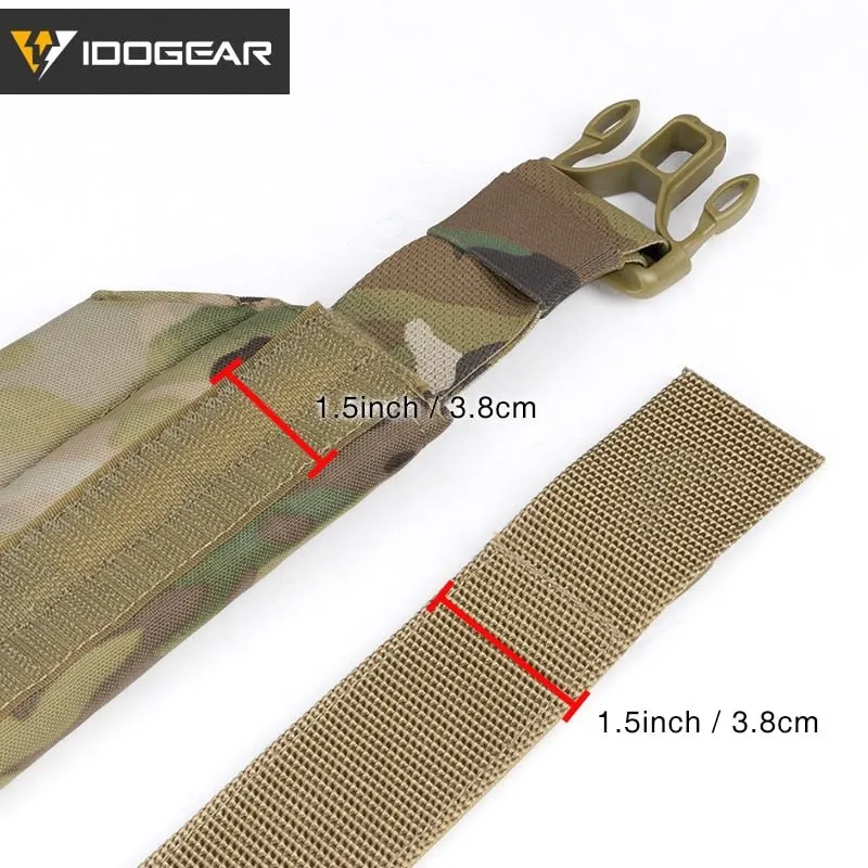 Ceinture tactique / militaire MRB à dégagement rapide MOLLE 295g Idogear - MC 3424