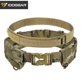 Ceinture tactique / militaire MRB à dégagement rapide MOLLE 295g Idogear - MC 3424