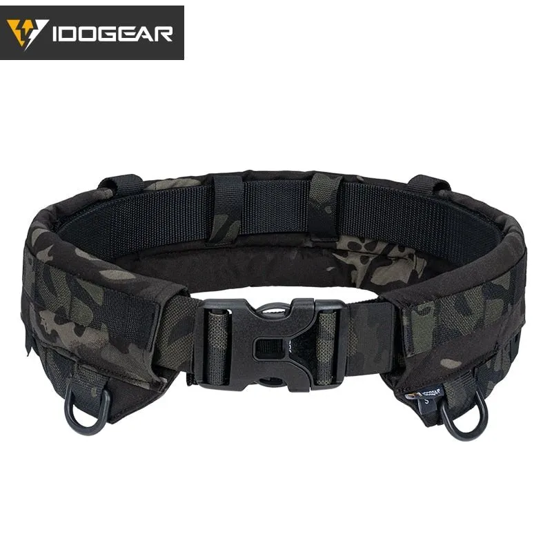 Ceinture tactique / militaire MRB à dégagement rapide MOLLE 295g Idogear - MC 3424