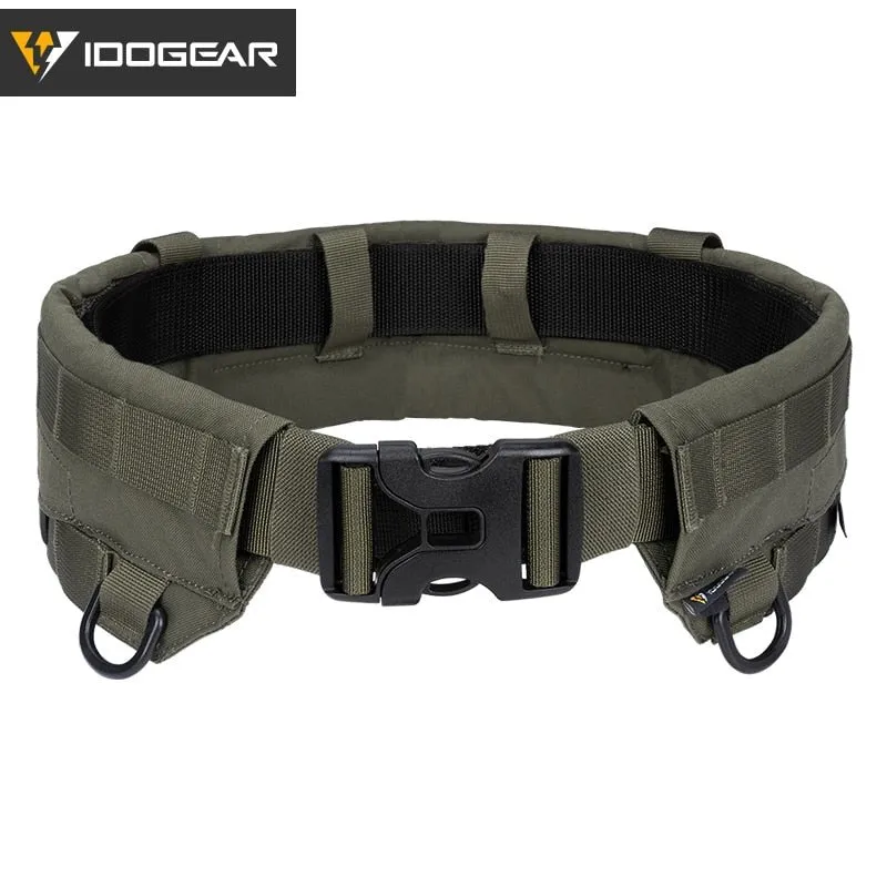 Ceinture tactique / militaire MRB à dégagement rapide MOLLE 295g Idogear - MC 3424