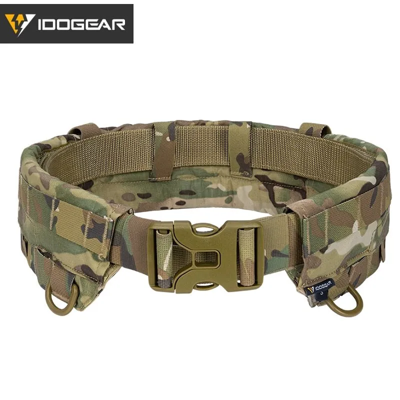 Ceinture tactique / militaire MRB à dégagement rapide MOLLE 295g Idogear - MC 3424