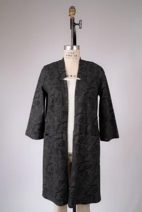 Charcoal Duster Cardigan