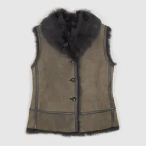 Closed Ladies Shearling vest