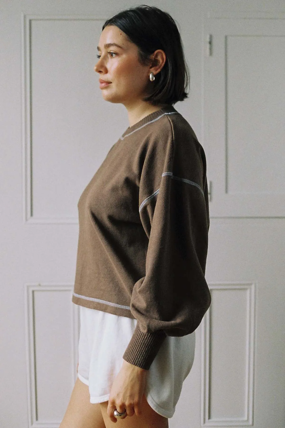 Clouds Sweater - Carob