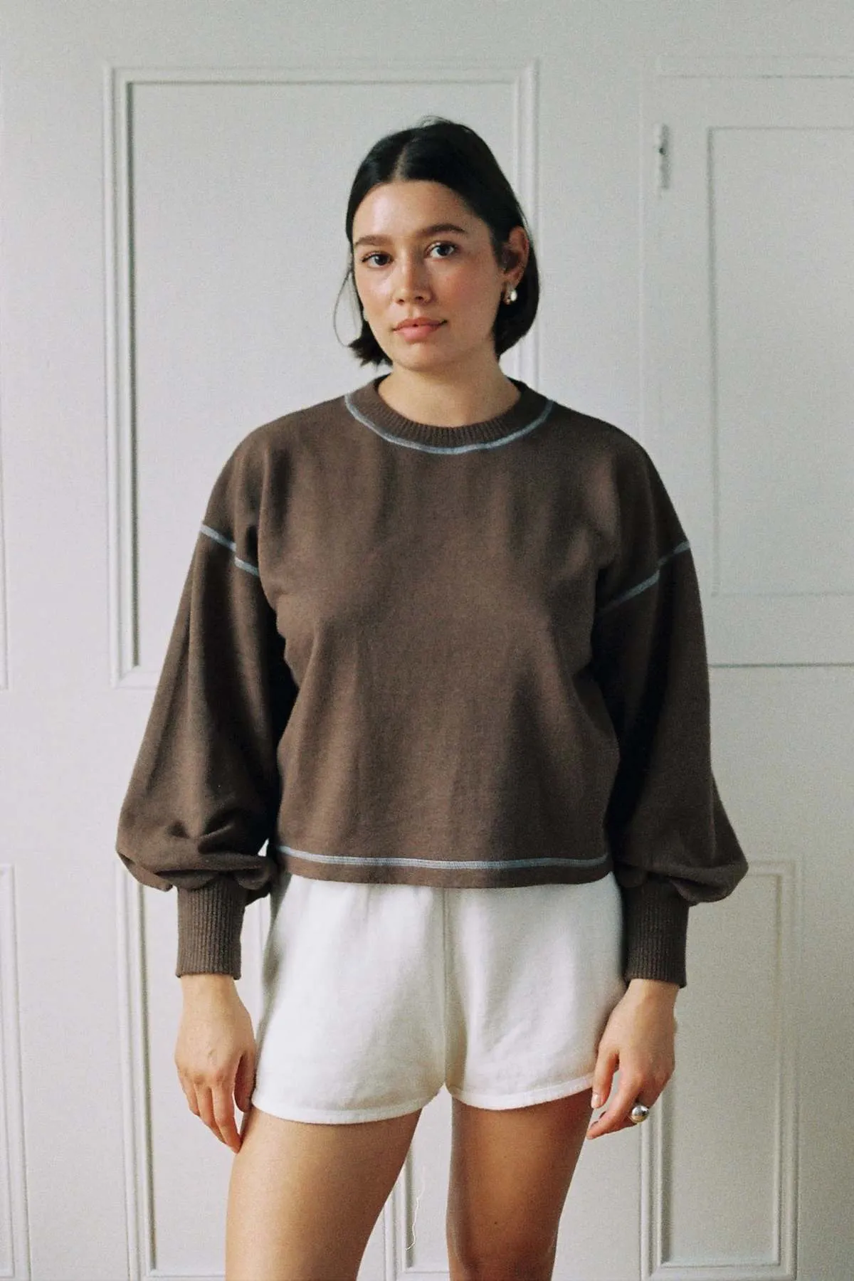 Clouds Sweater - Carob