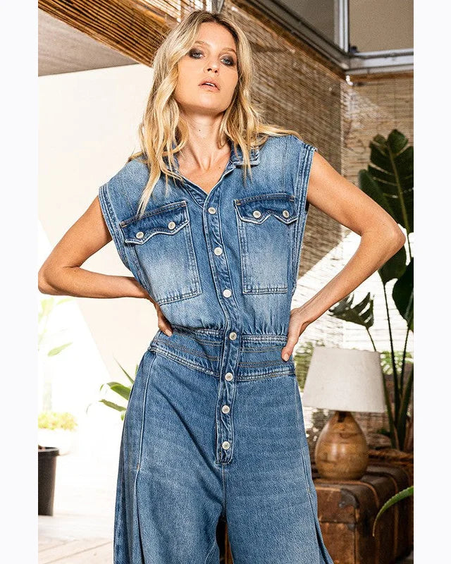 Denim Jumpsuit