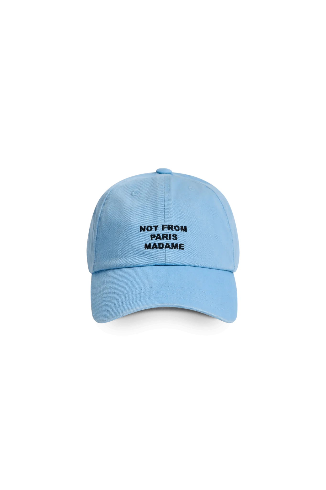 Drle de monsieur la casquette slogan bleu ciel