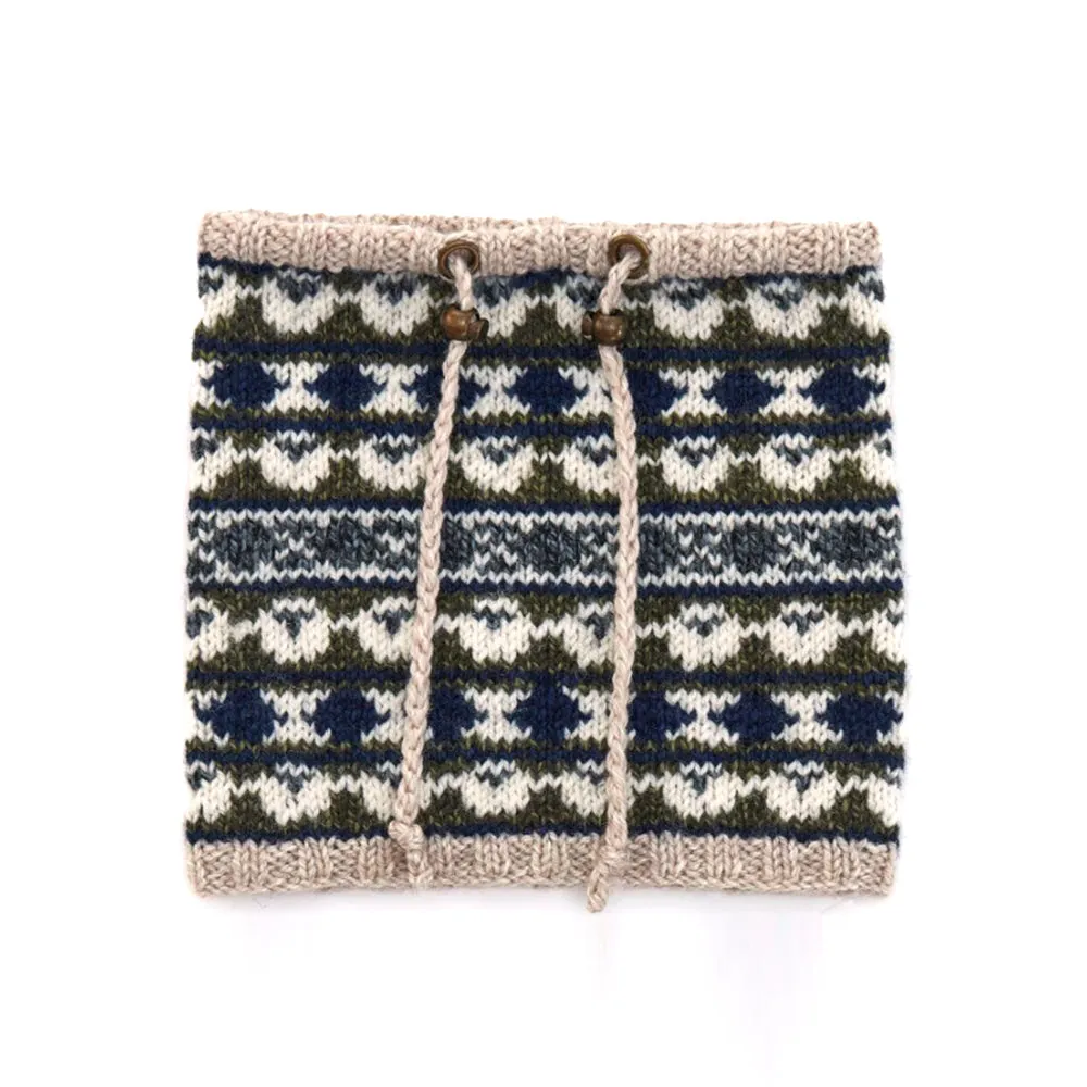 Fairisle Snood Scarf