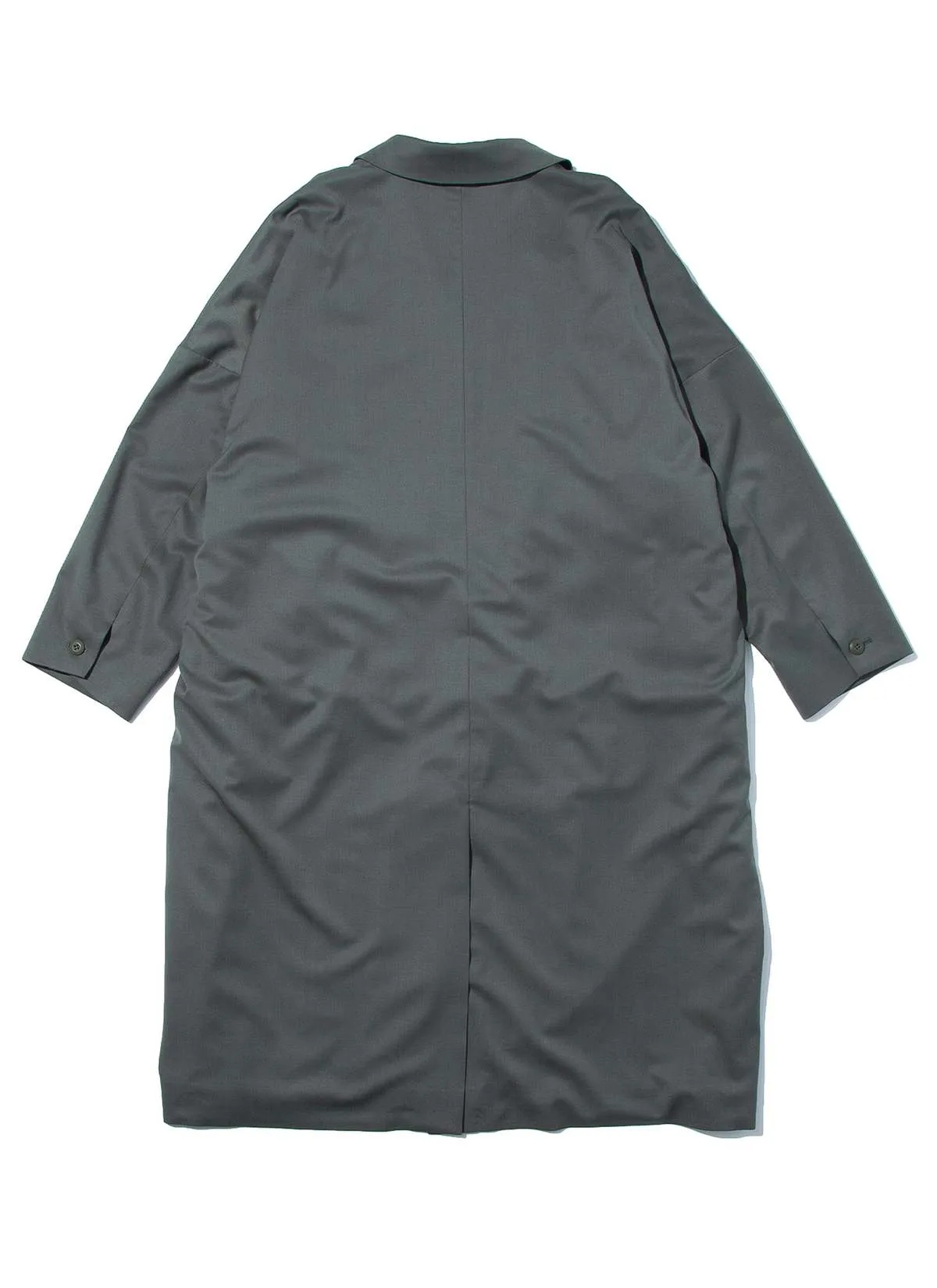 F/CE. Tech Wool Wrap Coat - Foliage