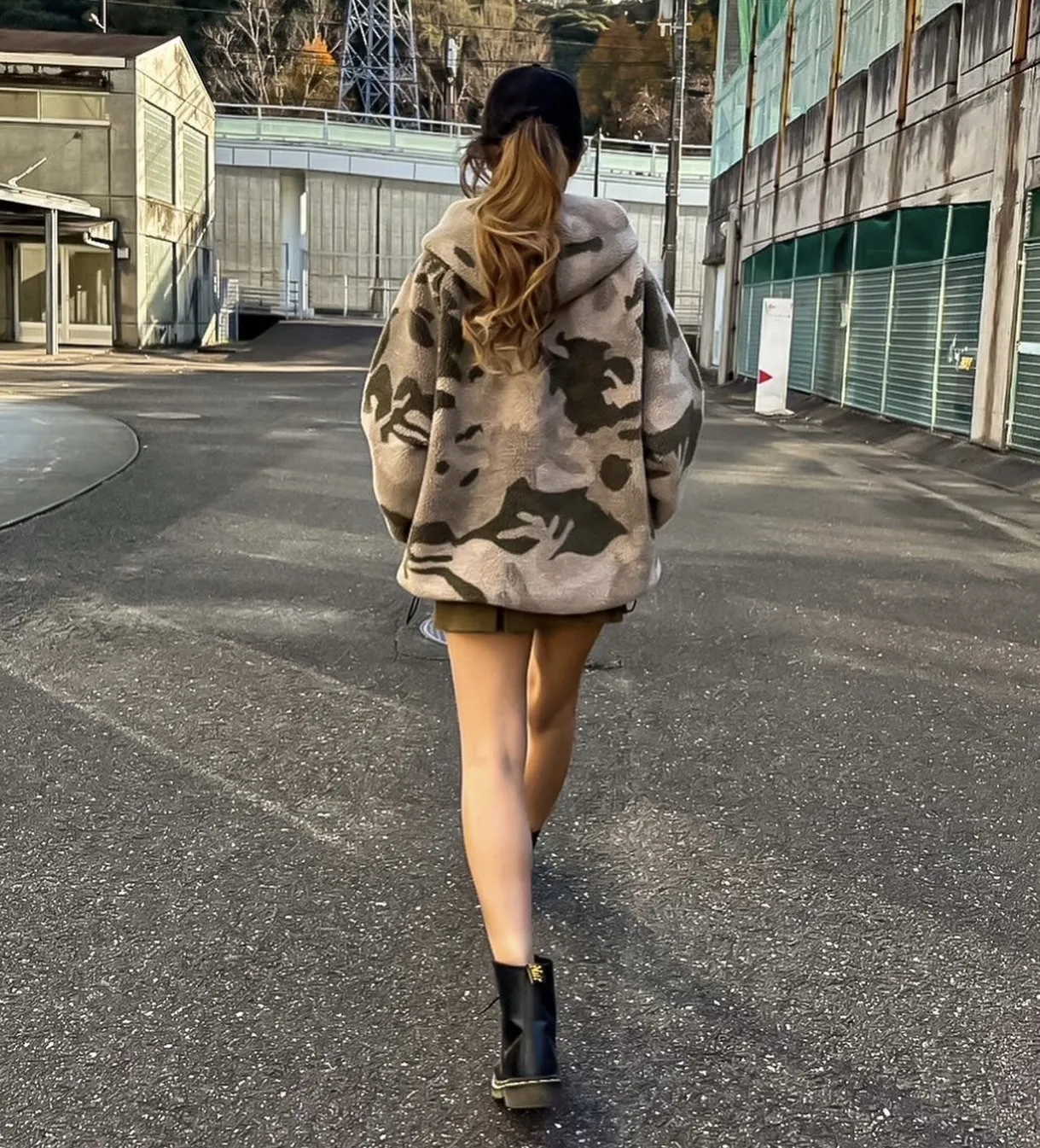 FEAR OF GOD  |Camouflage Unisex Street Style Long Sleeves Shearling Logo