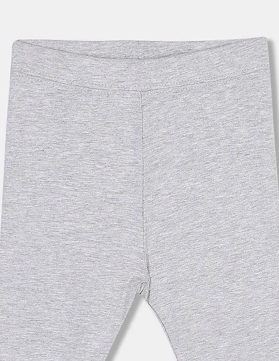 GAP Girls Grey Stretch Jersey Leggings