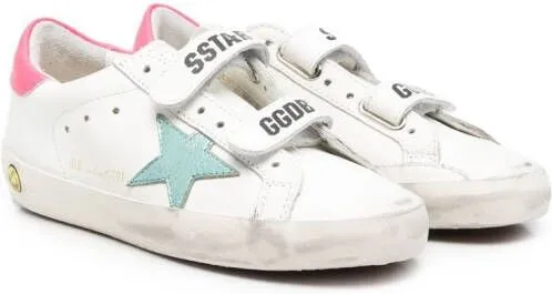 Golden Goose Kids Old School low-top sneakers White