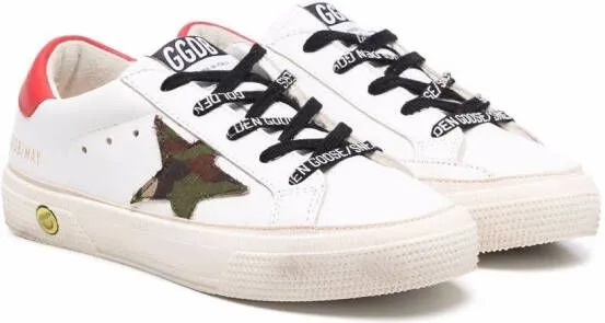 Golden Goose Kids Superstar low-top sneakers White