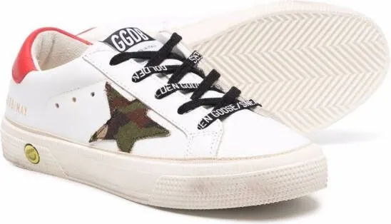 Golden Goose Kids Superstar low-top sneakers White