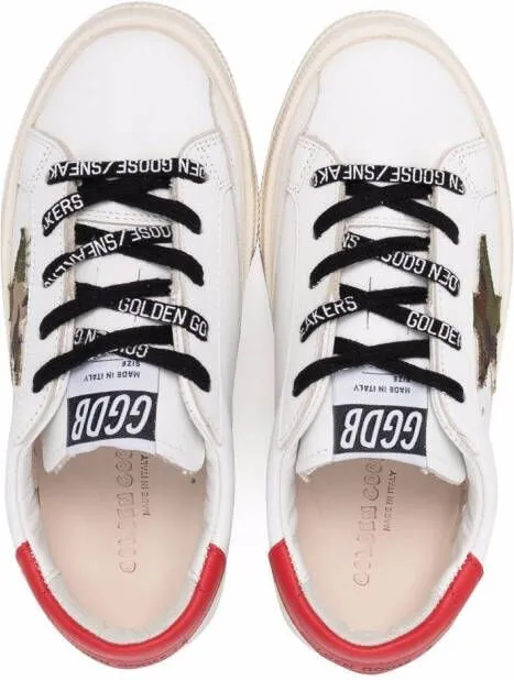 Golden Goose Kids Superstar low-top sneakers White