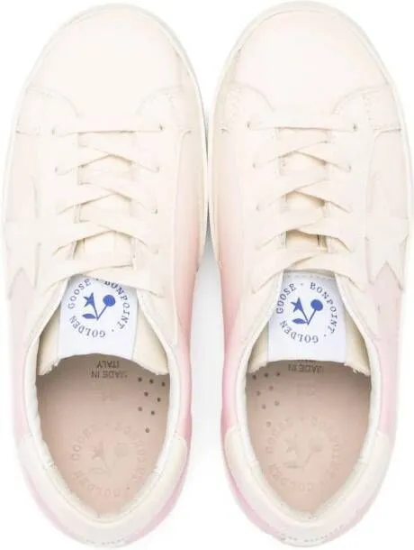 Golden Goose Kids x Bonpoint leather sneakers Pink