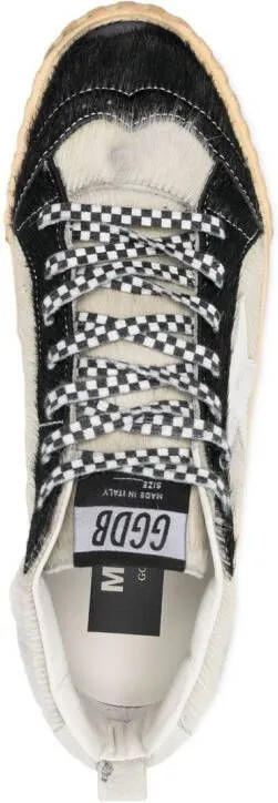 Golden Goose Mid Star lace-up sneakers Neutrals