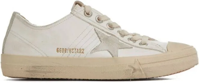 Golden Goose V-Star leather sneakers Neutrals