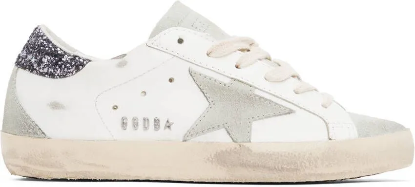 Golden Goose White Super-Star Sneakers