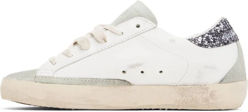 Golden Goose White Super-Star Sneakers