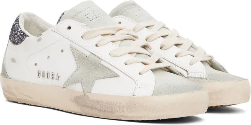 Golden Goose White Super-Star Sneakers