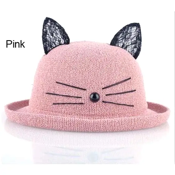 Hat Drag Kitten (Pink)