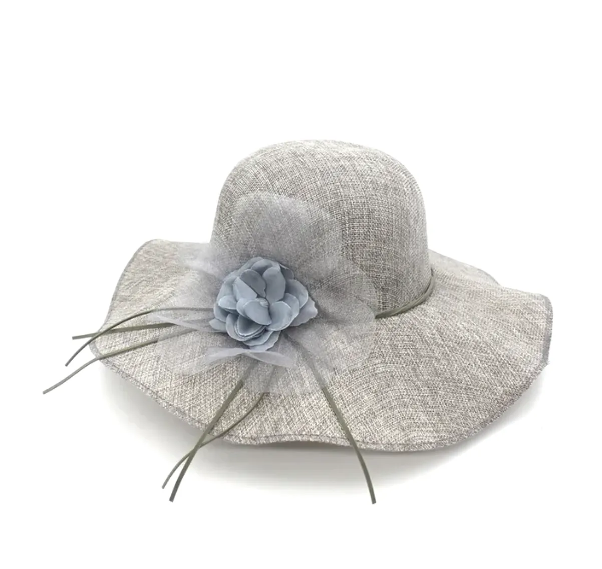 Hat Drag Linen (Gray)