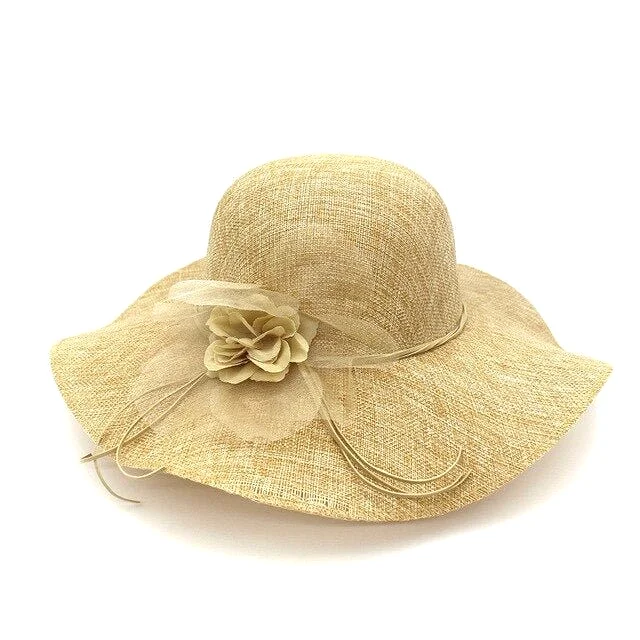 Hat Drag Linen (Khaki)