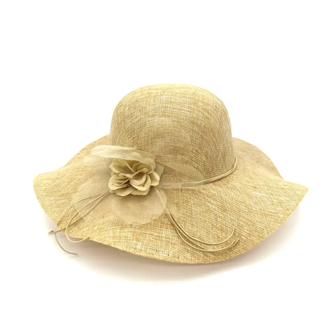 Hat Drag Linen (Khaki)