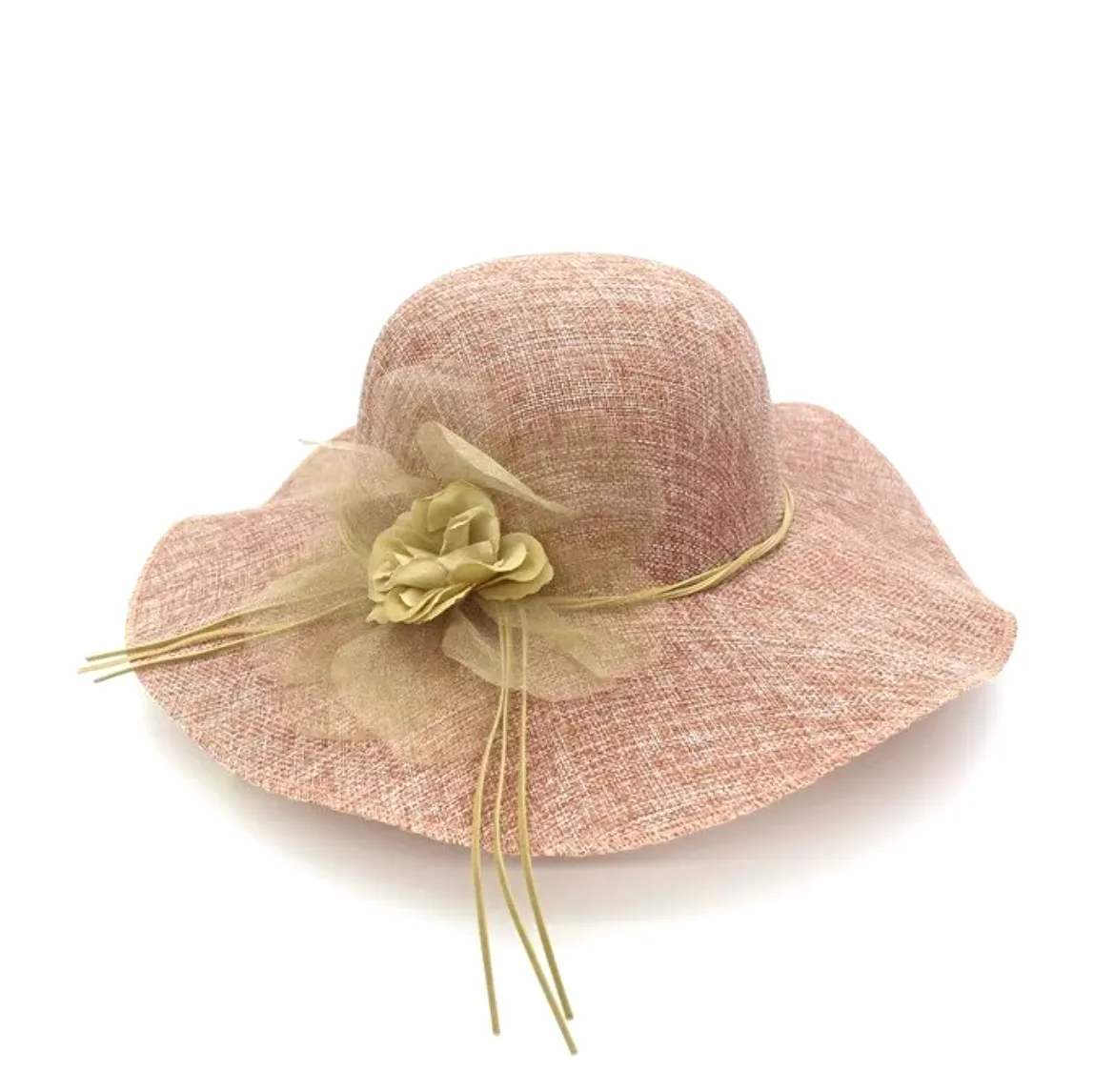 Hat Drag Linen (Light Brown)