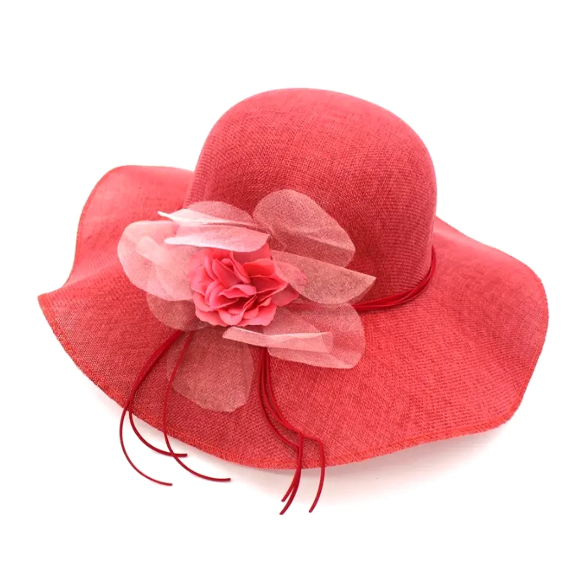 Hat Drag Linen (Red)