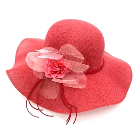 Hat Drag Linen (Red)