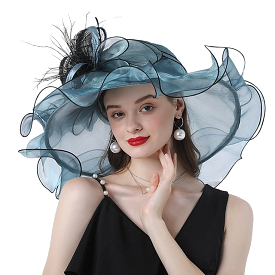 Hat Queen Phalominna (Grey and Blue)